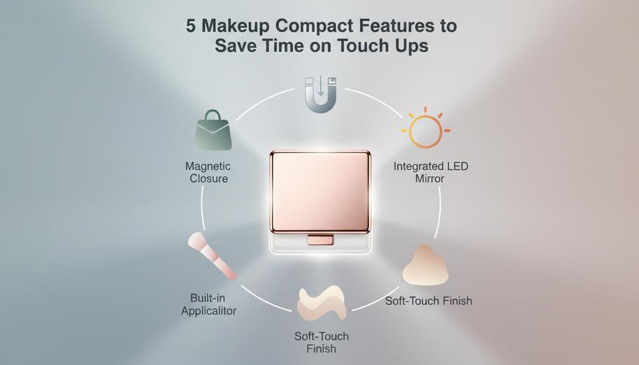 Why a Makeup Compact is Essential for On-the-Go Touch Ups插图1