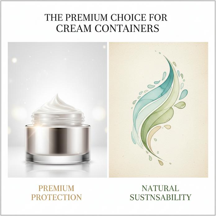 為何玻璃瓶是面霜容器的首選