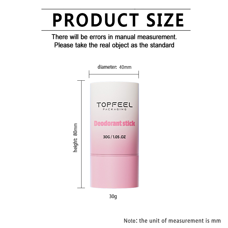 DB26 Deodorant Stick Size