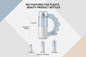 Évitez ces erreurs lors du choix des bouteilles en plastique pour les produits de beauté插图1 CARACTÉRISTIQUES CLÉS DES BOUTEILLES DE PRODUITS BEAUTÉ EN PLASTIQUE