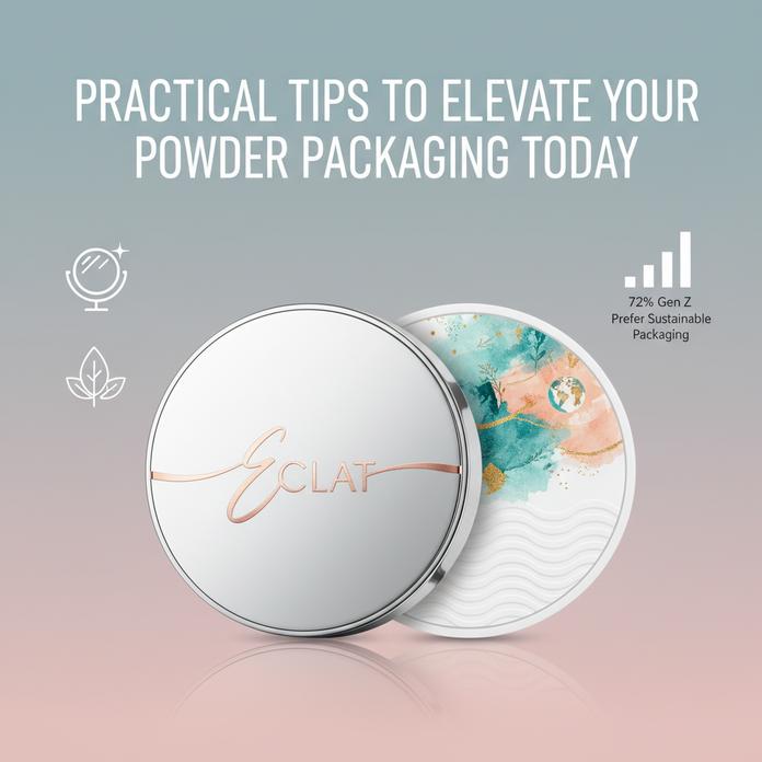 Enkla sätt att förbättra utseendet på din kosmetikapuderförpackning插图1
