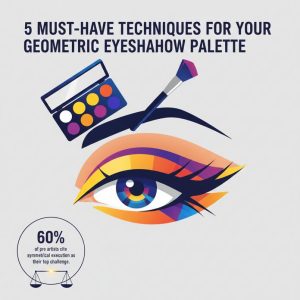 Effektiva tips för att applicera din geometriska ögonskuggspalett插图