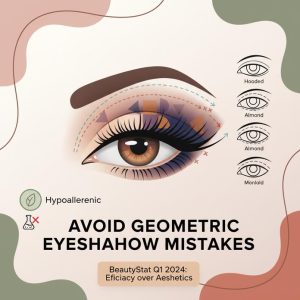 Effektiva tips för att applicera din geometriska ögonskuggspalett插图2