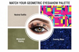 Effektiva tips för att applicera din geometriska ögonskuggspalett插图3
