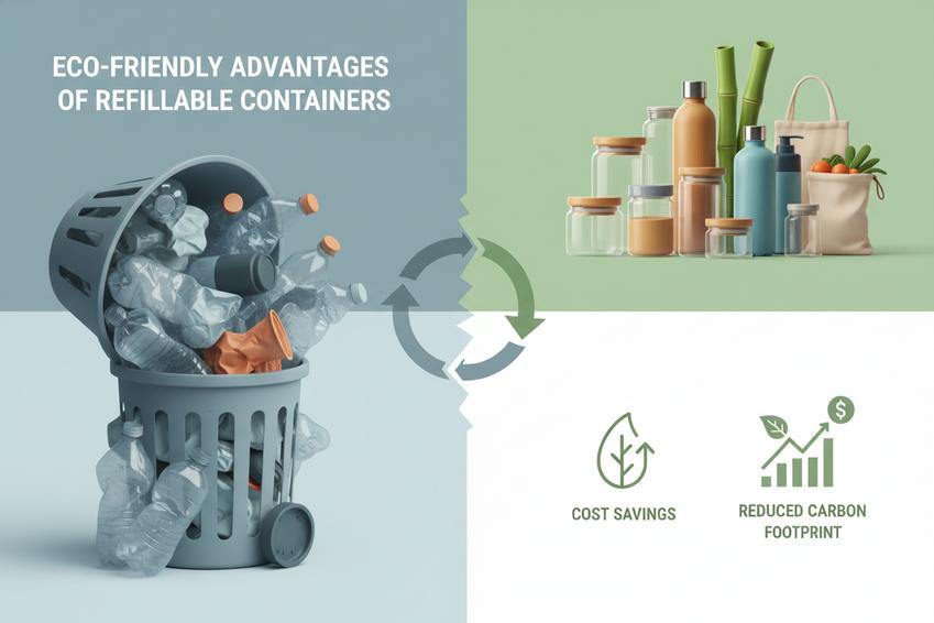 How Refillable Containers Revolutionize Eco-Friendly Packaging Solutions插图 refillable containers