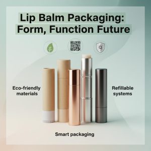 huulirasvan pakkauksen suunnittelu