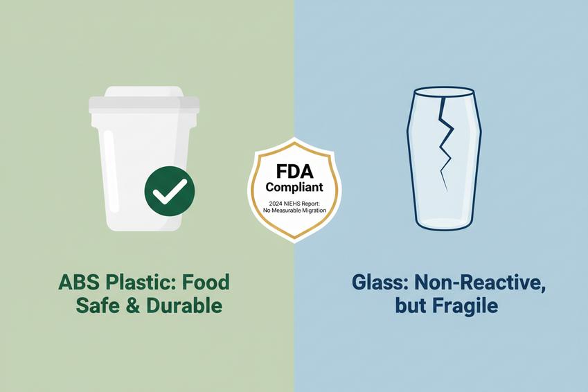 plastmasa pret stiklu