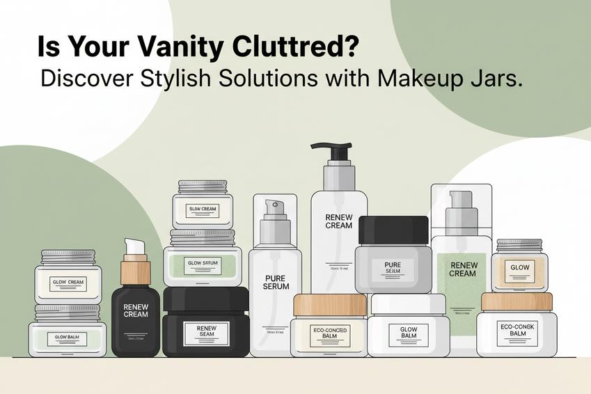 هل مناشف التجميل لديك مزدحمة؟ اكتشف حلول أنيقة مع مرطبانات المكياج-0