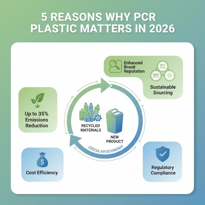 5 reason why choose PCR Plastic
