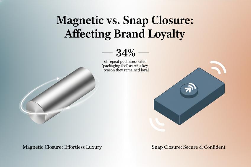 Magnetic vs. Snap Closure:Affecting Brand Loyalty