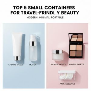 Etsitkö parhaita pieniä kauneuden säilytysastioita? Meillä on vastaukset插图 viisi parasta matkakokoista kauneuden säilytysastiaa