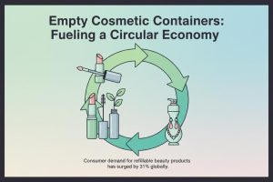 άδειο καλλυντικό δοχείο