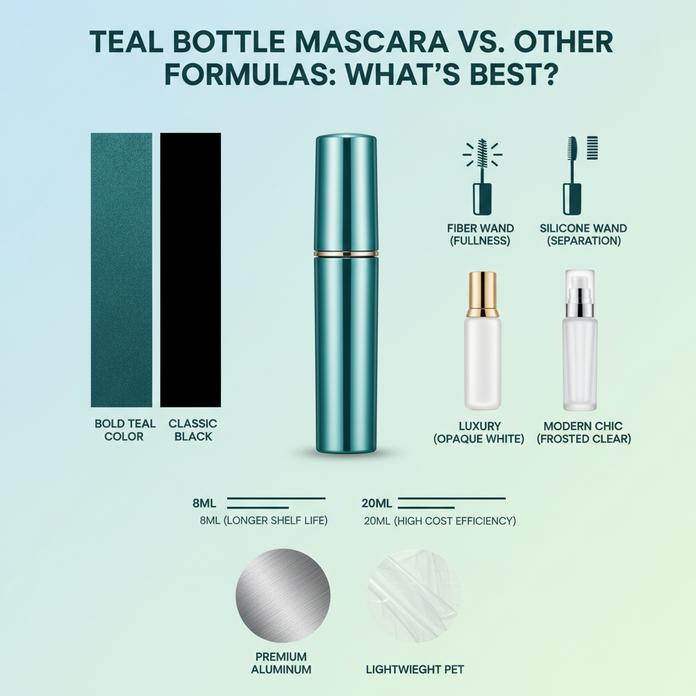 Teal Fles Mascara