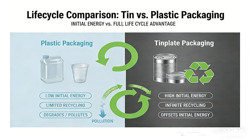 Tin vs. Plastic Packaging
