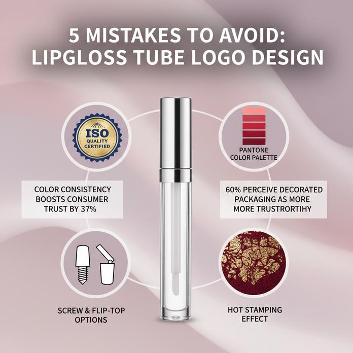 5 virhettä, joita tulee välttää: huulikiiltoputken logo