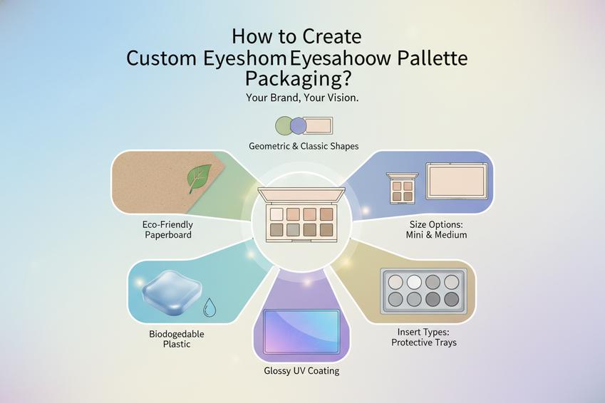 bao bì bảng mắt tùy chỉnh