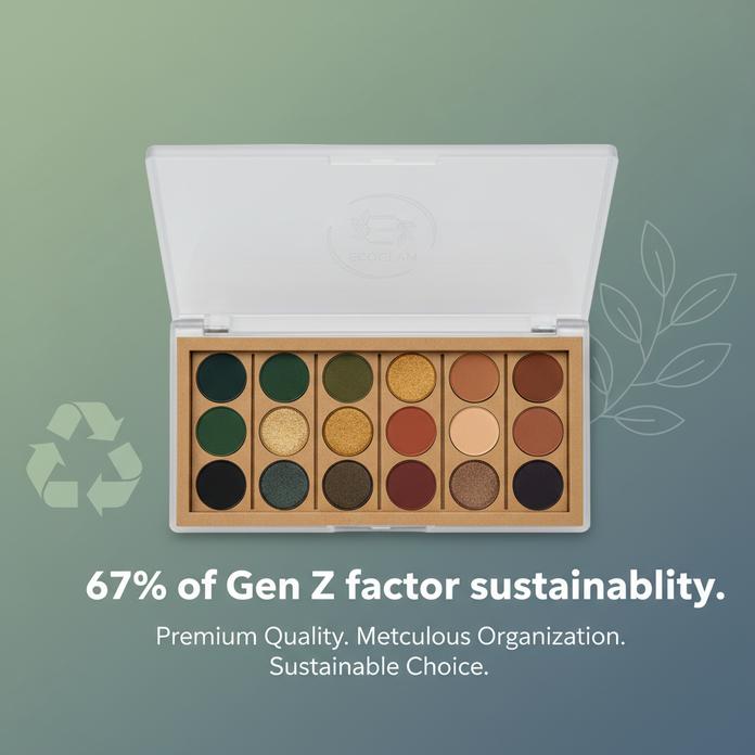 bao bì bảng phấn mắt