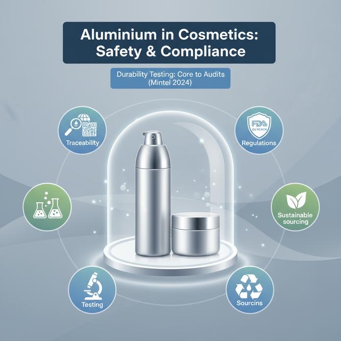 aluminium lotionflaska