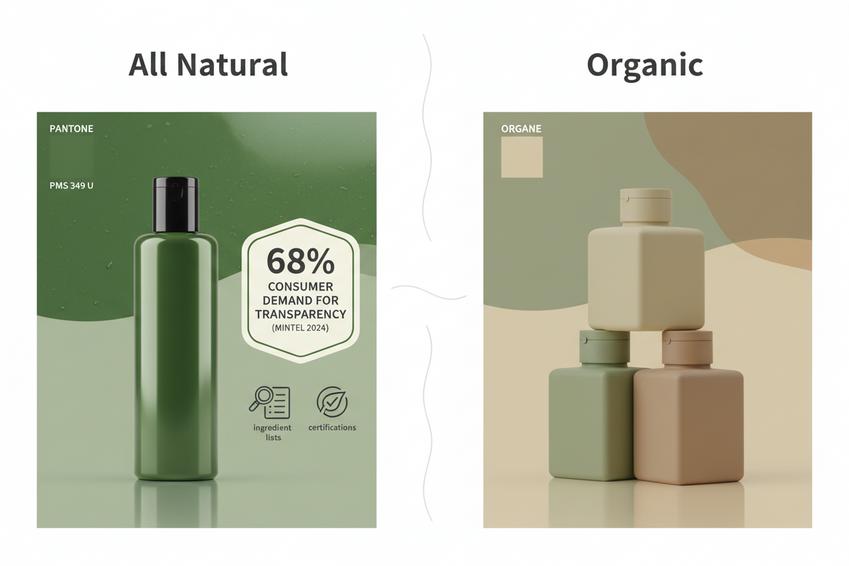 Натуральная против органической упаковки