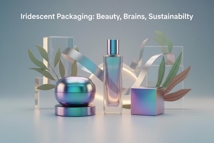 Iridescent Cosmetic Packaging
