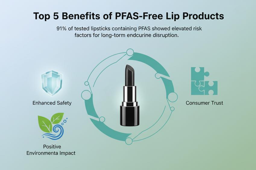 Top 5 Benefits of PFAS-Free Lip Products