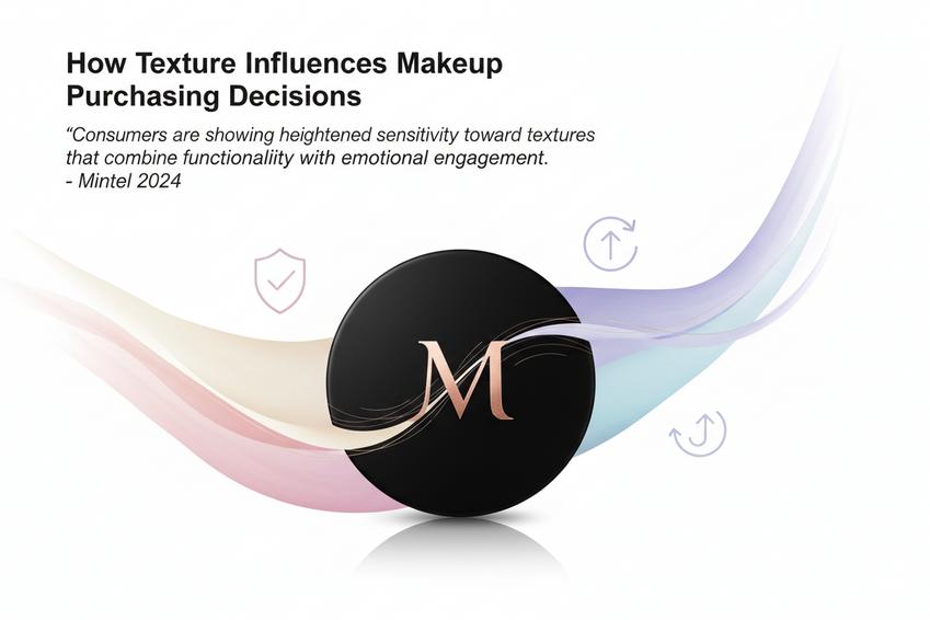 Black empty compact case