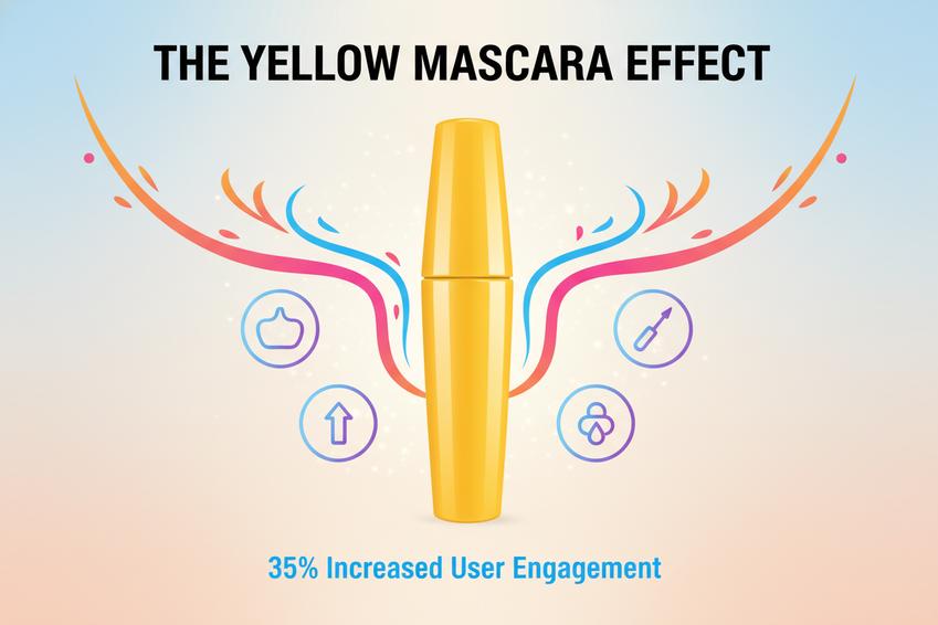 Why You Should Try a Yellow Mascara Bottle This Season插图