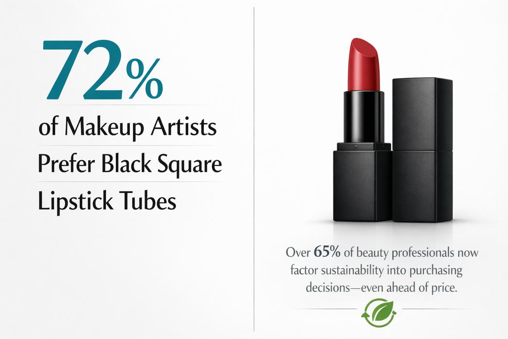 Ergonómia és összetevők: Miért a fekete négyzet alakú cső a sminkes kedvence插图 72% sminkesek kedvelik a fekete négyzetes rúzstégelyt