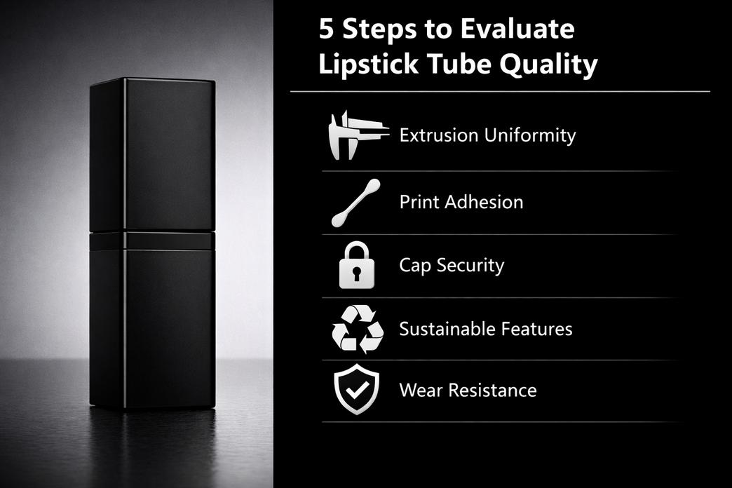 Ergonómia és összetevők: Miért a fekete négyzet alakú cső a sminkes kedvence插图2 Négyszögletes rúzstubus gyártási specifikációk