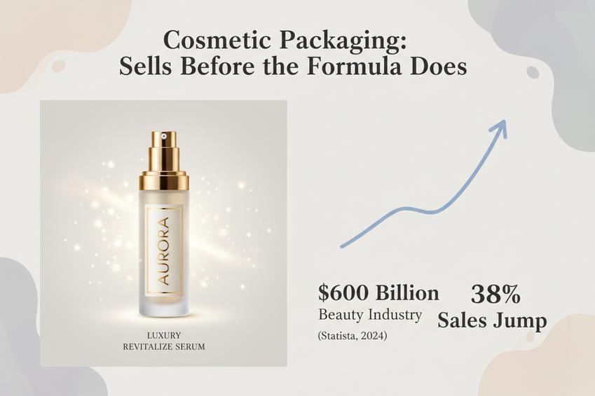 bao bì dòng mỹ phẩm ảnh hưởng như thế nào đến sự phát triển của thương hiệu