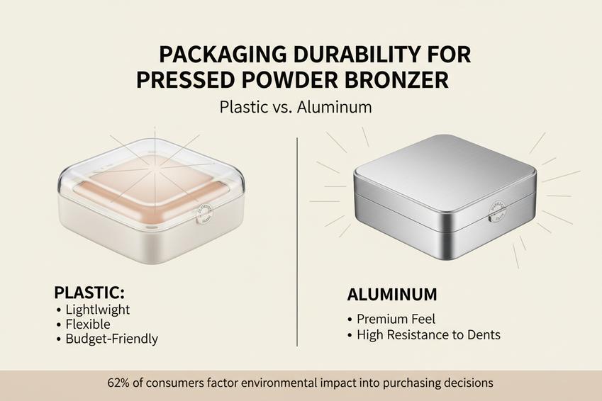 如何选择最佳压粉腮红包装?插图2 压粉古铜色