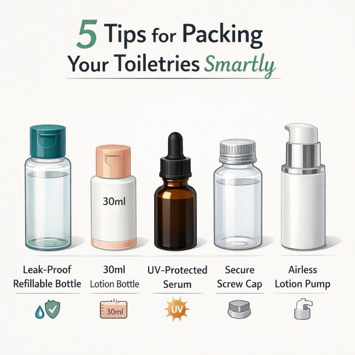 5 nõuannet oma hügieenitarvete nutikaks pakkimiseks