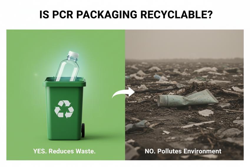 bao bì PCR có thể tái chế không