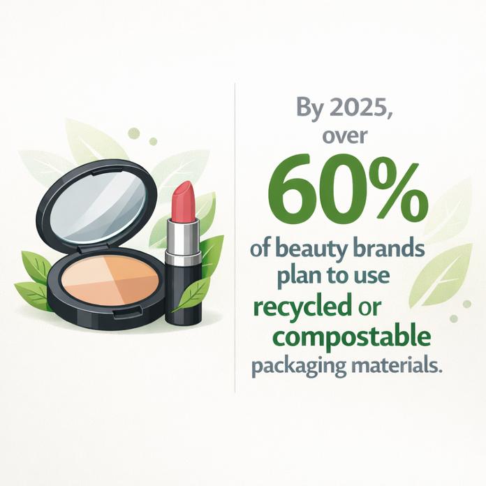 掌握市场,打造难忘的化妆品包装套装设计插图2 紧凑的外壳