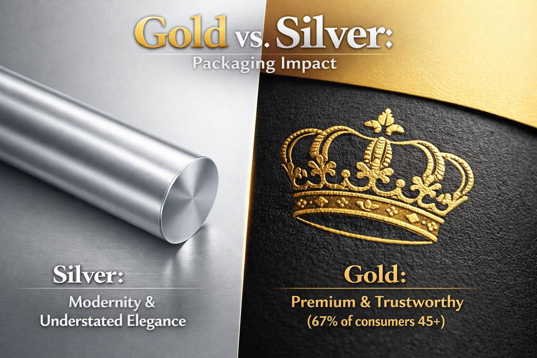 Silver vs. Gold: Which Metallic Finish Aligns Better with Your Brand Identity?插图1 Silver Vs Gold