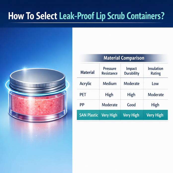 A „Tiszta Szépség” Megjelenés: Átlátszó ajakradír tárolók nagykereskedelme természetes márkák számára插图2 Szivárgásmentes ajakradír tárolók