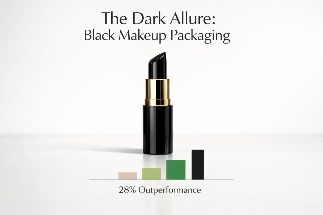 为什么黑色化妆品包装定义了2026年的美容趋势