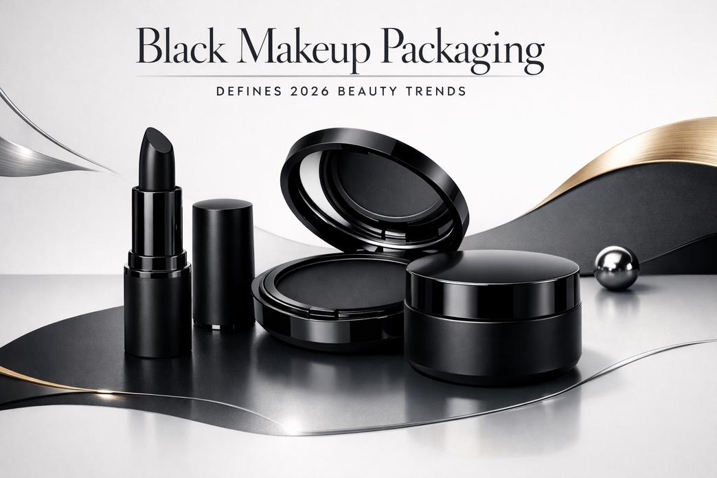 暗黑魅力：为什么黑色化妆品包装成为2026年最热潮流