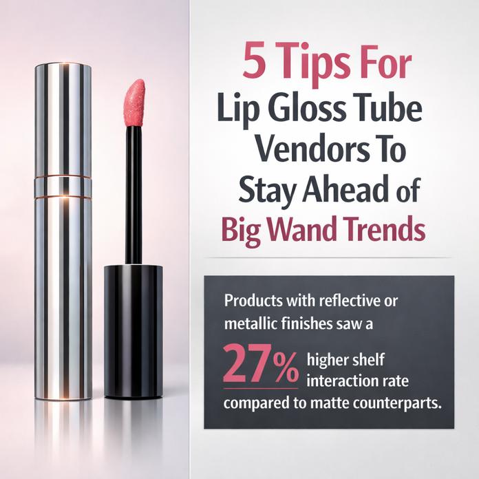 A „Big Wand” ajakfény növekedése: Hogyan alkalmazkodnak a beszállítók az új szépségőrülethez插图5 5 tipp a szájfény cső forgalmazóknak, hogy lépést tartsanak a Nagy Pálcika Trendekkel