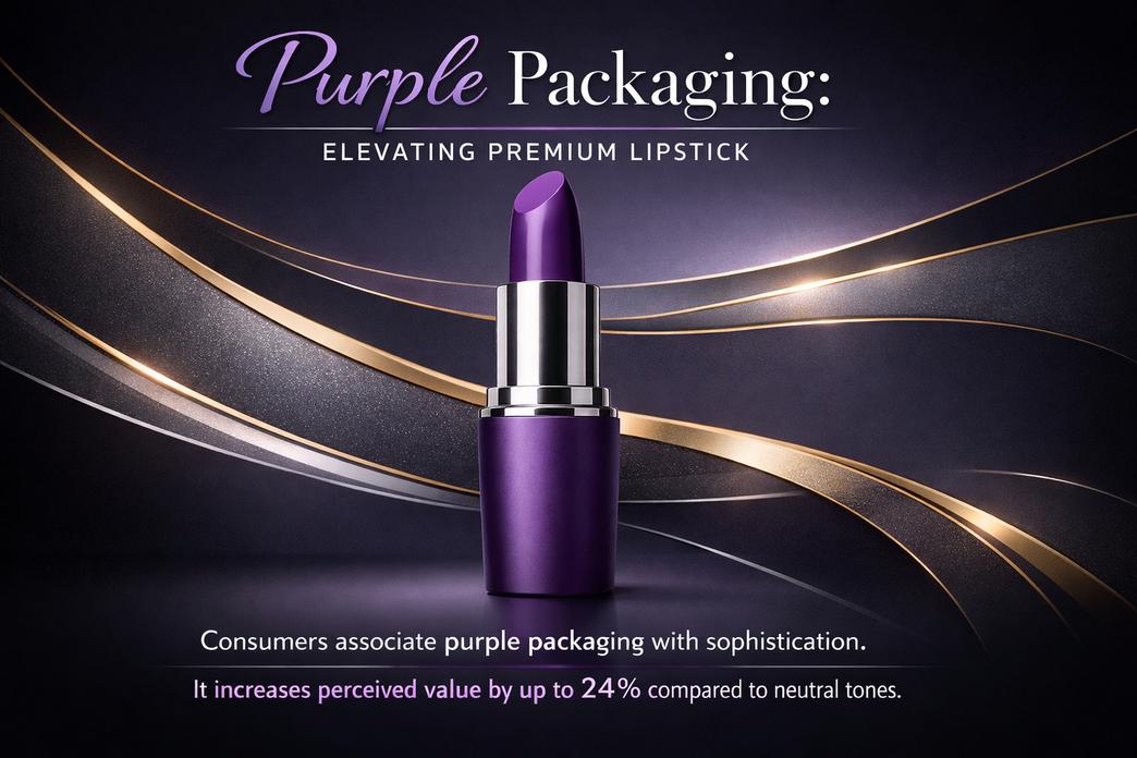 紫色包装在高端口红中的作用