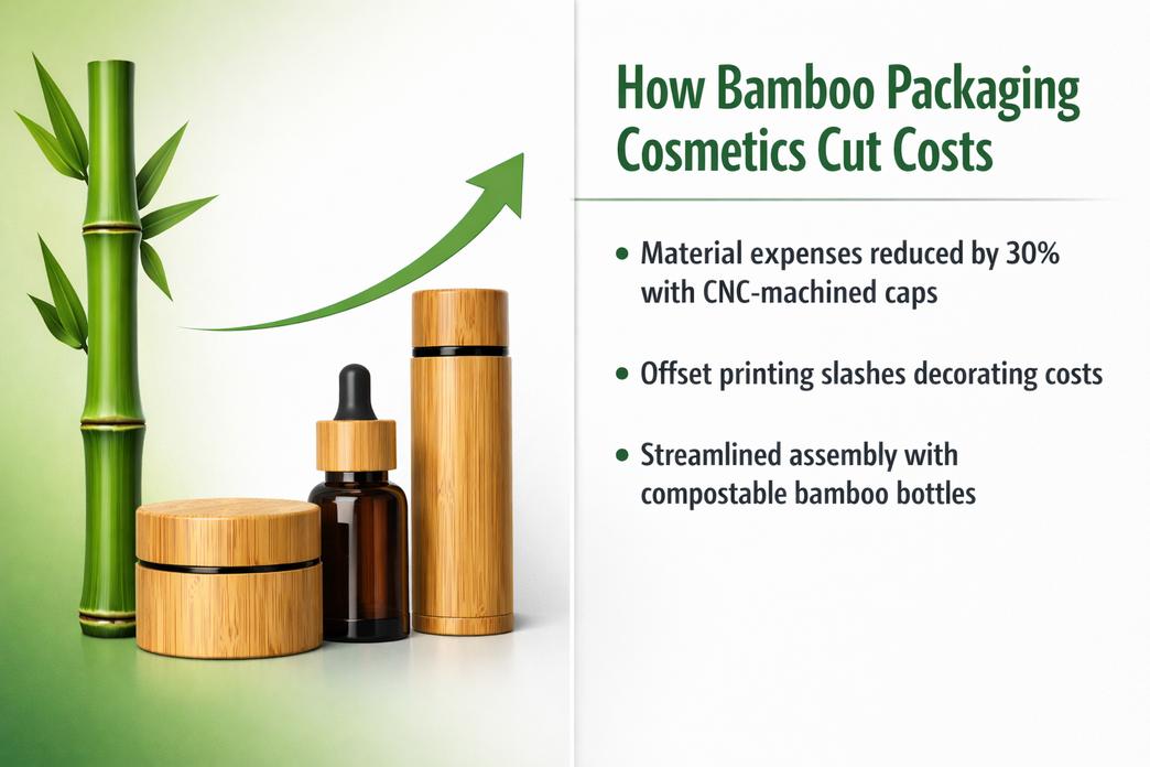 竹制包装化妆品降低成本