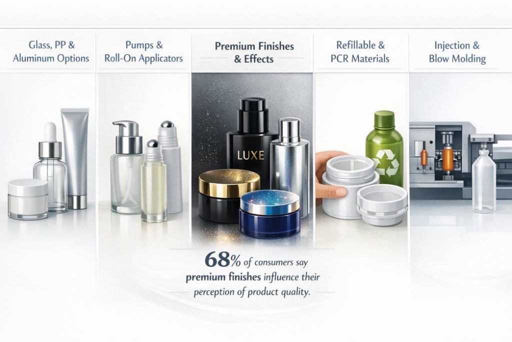 5 Key Features of Cosmetic Containers Packaging