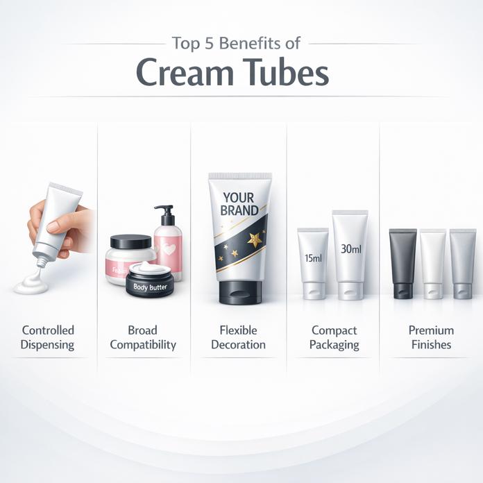 乳霜管的五大优势