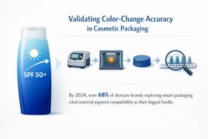 Как поставщики косметической упаковки проверяют точность изменения цвета