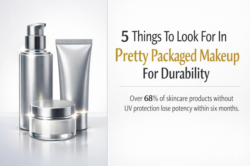 选择持久性漂亮包装化妆品时要注意的五个方面