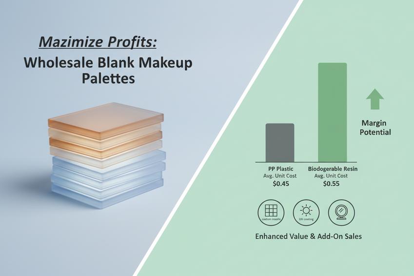 批发空白彩妆盘