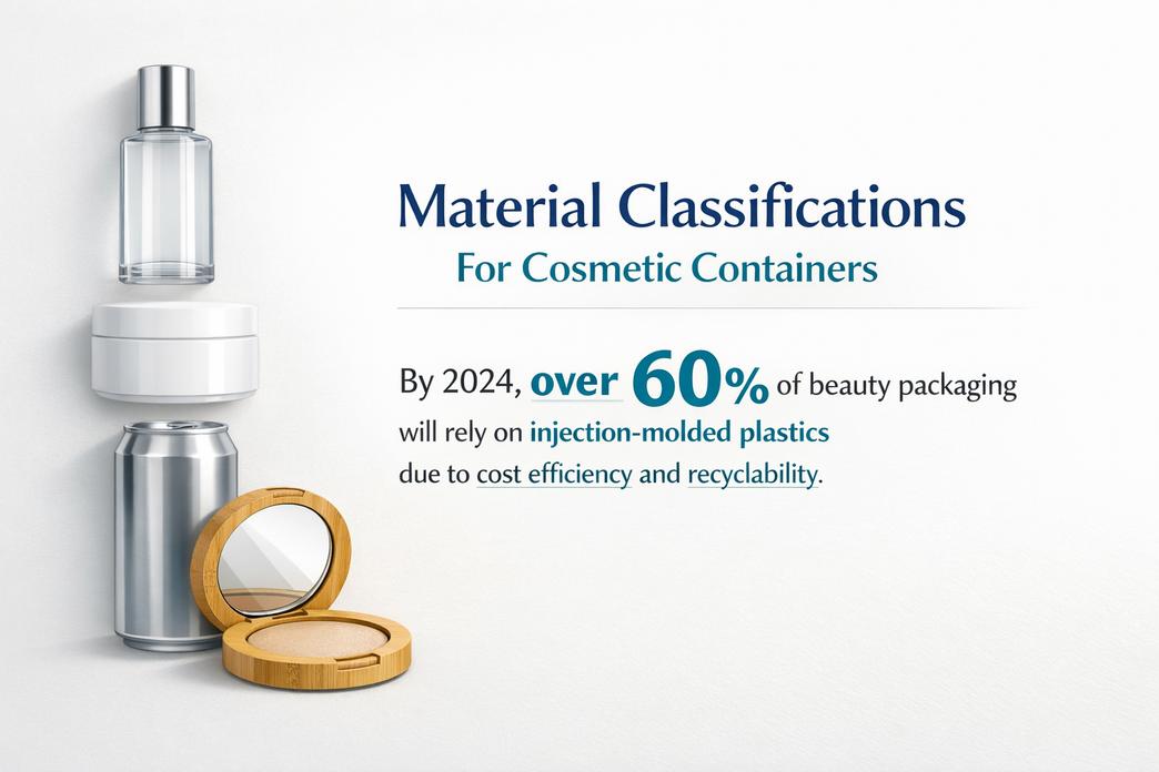 Miért fontos a konténeres kozmetikai csomagolás a szépségmárkád számára? 1 Anyag Osztályozások Kozmetikai Tartályokhoz