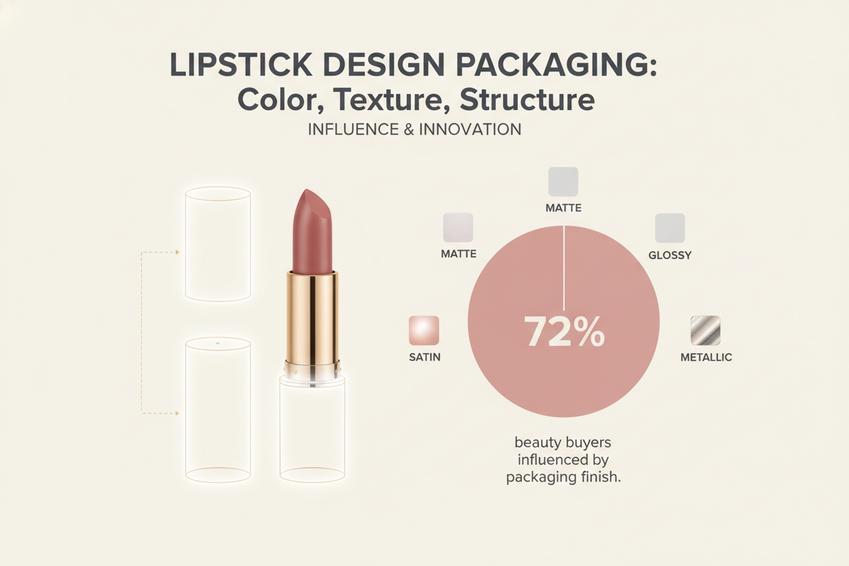 为什么口红设计包装是2026年品牌成功的秘密插图2 彩妆口红设计包装