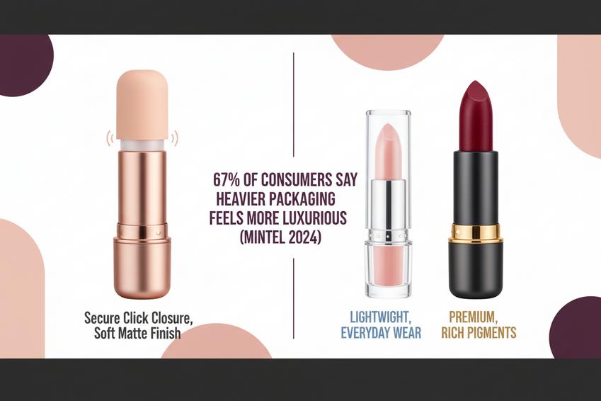 为什么口红设计包装是2026年品牌成功的秘密插图4 口红设计化妆品包装