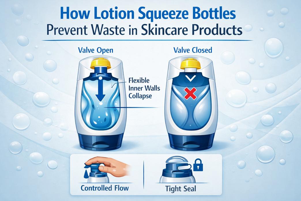 乳液擠壓瓶如何防止護膚品浪費